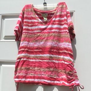 Caribbean Joe Island  Company Women’s Petite shirt